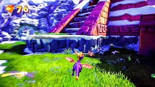 SPYRO Reignited Trilogy  Frozen Altars Gameplay Trailer 2018 [upl. by Wivinah]