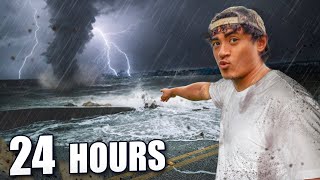 Surviving 24 Hours in Hurricane [upl. by Namad812]