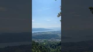 Amazing view of lake Zurich from Uetliberg Switzerland [upl. by Richarda945]