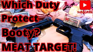 CRITICAL DUTY BATTLE 124P vs 135P which DUTY saves BOOTY MODERN MEAT TARGET ode Paul Harrell 9mm [upl. by Caesar]