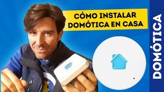 Cómo instalar DOMÓTICA en CASA SENSORES INTEGRADOS [upl. by Ainola312]