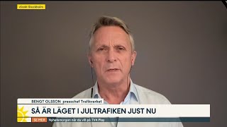 Annandagen blir en trafikintensiv dag – här är de värsta hemvändarv…  Nyhetsmorgon  TV4 amp TV4 Play [upl. by Htenek891]