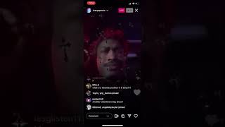 Lil Tracy stops ig live after being asked sus question [upl. by Jerrylee]