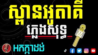 ស្ពានអូរតាគី ភ្លេងសុទ្ធ អកកាដង់ otaki bridge bcambodia karaoke cover new version Yamaha [upl. by Sayre381]