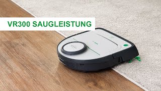 Wissen  VR300 Saugroboter Saugleistung [upl. by Nisior]