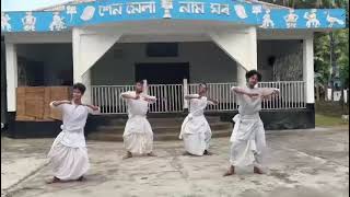 jhumura nritya by senior students  boysof Rangalaya Kala kendra  Lokhra Guwahati 40 [upl. by Flory134]