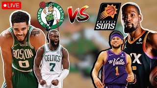 Boston Celtics vs Phoenix Suns  Live Play by Play amp Reaction  Celtics vs Suns [upl. by Pandolfi]