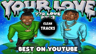 YNW Melly YNW BSlime amp Ynw4L 772 Love Pt3 Your Love Clean 🔥 BEST ON YOUTUBE [upl. by Noivad626]