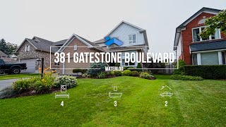 381 Gatestone Boulevard Waterloo Brandedm4v [upl. by Oirelav]