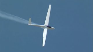 Sailplane Glider noengine flight [upl. by Ardeed]