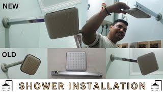 SHOWER INSTALLATION  BATHROOM SHOWER INSTALLATION  SHOWER [upl. by Latona558]