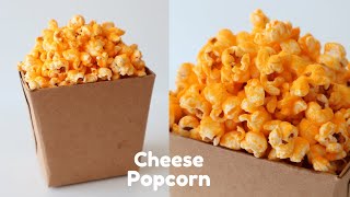 How to make Cheese Popcorn at home  Super quick and easy 🧀🍿 [upl. by Aderb]