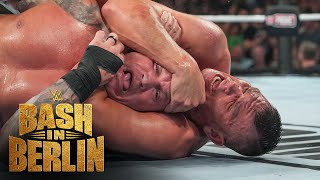 Gunther vs Randy Orton – World Heavyweight Title Match WWE Bash in Berlin 2024 highlights [upl. by Lower]