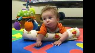 Infant Phys Therapy  Torticollis exercisesPart3 [upl. by Wittie]