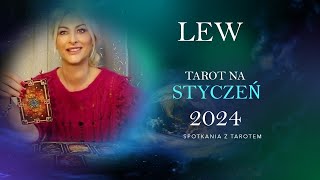 LEW tarot na styczeń 2024 ♌ miłość rodzina finanse praca✨ [upl. by Aehsa]