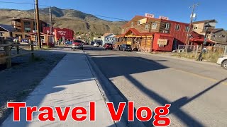 Travel Vlog  Gardiner Montana Elk In Town Walking Around Town Tour [upl. by Shyamal554]