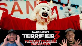 TERRIFIER 3 Teaser Trailer Reaction [upl. by Baird14]