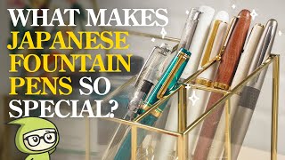 What Makes Japanese Fountain Pens So Special ✨🤔 [upl. by Anjali]