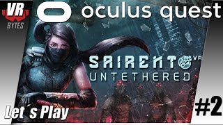 Sairento VR Untethered  Oculus Quest  Let´s Play 1  German  Deutsch  Spiele  Test [upl. by Cochard]