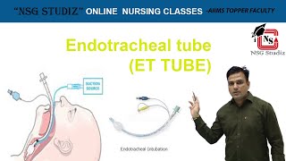 Endotracheal intubation ET Tube  procedure [upl. by Stedmann]