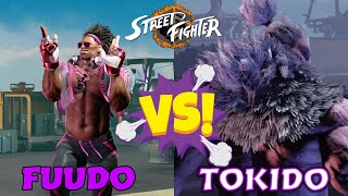 Street Fighter 6 Tokido Akuma Vs Fuudo Dee Jay SF6 [upl. by Echo300]