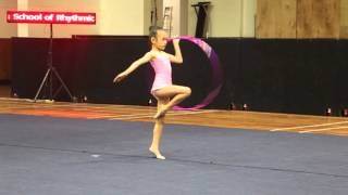 Rhythmic Gymnastic Grade 1 Hoop  by Yap Xiao En 叶晓恩 [upl. by Doxia]