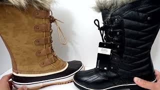 Sorel Tofino II Womens Winter Boot VS Sorel Joan of Arctic  JBU Winter Boots Identical to Sorel [upl. by Coralie519]