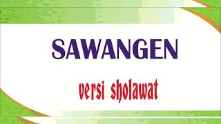 sholawat ayo sholawat versi sawangen  karaoke nada cewek [upl. by Htirehc]