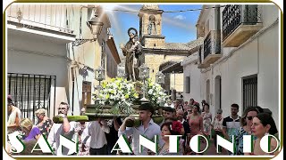 🔴 Procesión San Antonio de Padua  Vélez de Benaudalla 2023 [upl. by Strong]