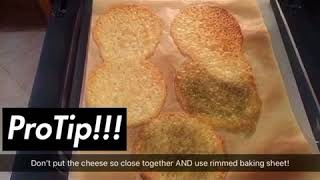 Provolone Cheese Crisps [upl. by Herwin]