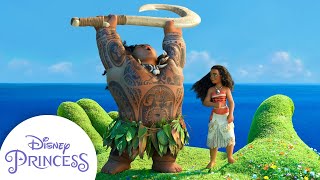 Te Fiti Returns Mauis Hook  Moana  Disney Princess [upl. by Weinstein]