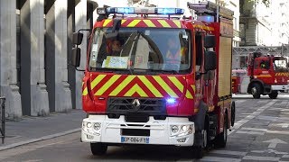 Pompiers Lyon Engins Feu compilation Part 2 [upl. by Aleinad933]