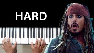 Pirates Of The Caribbean Theme  Piano Cover englishsongpiano [upl. by Akered]