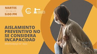 Aislamiento preventivo no se considera incapacidad [upl. by Naahs653]