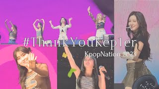 ThankYouKep1er  230923 KpopNation [upl. by Wehttan]