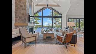 945M Luxury Lakehouse in Muskoka  1218 Hamills Point Road Lake Joseph [upl. by Sadonia66]