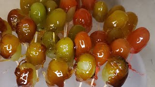 How to Make Candied Grapes Using 2 Simple Ingredients [upl. by Aikrehs]