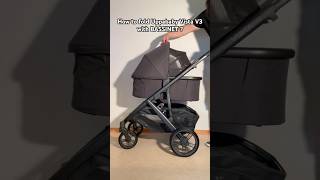 Uppababy Vista V3 Folding with the Bassinet [upl. by Danielle361]