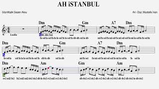 AH İSTANBULAmGuitarKeyboardViolinFluteOboeMelodicaUkuleleRecorder [upl. by Estrin]