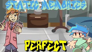 Friday Night Funkin  Perfect Combo  Static Memories Mod  Cutscenes HARD [upl. by Jody881]