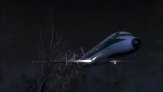 Alitalia Flight 404 Crash Animation [upl. by Ettenauq904]