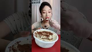 quotDelicious Dairy Cream Mukbang Challenge shorts [upl. by Aubreir]