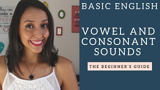 The English Alphabet Vowel And Consonant Sounds  Lesson 2 [upl. by Lewert320]