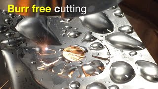 Burr free laser cutting  Gratfreies Laserschneiden [upl. by Anavrin544]