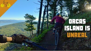 Mountain Biking On Orcas Island  Moran State Park [upl. by Autumn]