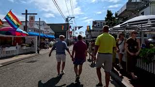 Saturday afternoon walk on Commercial Street in Provincetown [upl. by Googins]