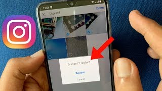 How To Delete Drafts From Instagram [upl. by Madison]