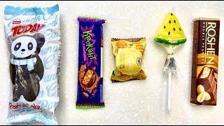 ASMR Delicious Unpacking of sweets hearty food Issue 242 [upl. by Ahsitauq]