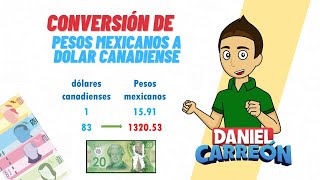 CONVERSIÓN DE PESOS A DOLAR CANADIENSE [upl. by Fisuoy]