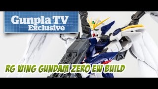 Real Grade Wing Gundam Zero EW  Gunpla TV Exclusive [upl. by Mloclam]